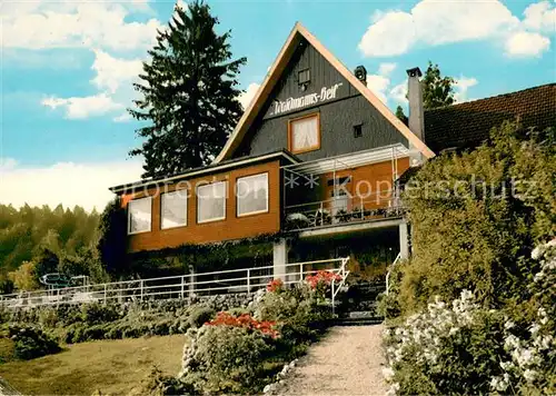 AK / Ansichtskarte Gernsbach Pension Cafe Waidmanns Heil Gernsbach