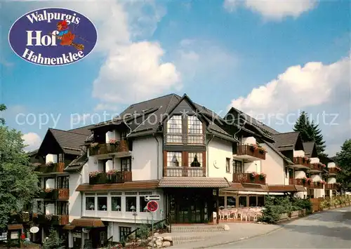 AK / Ansichtskarte Hahnenklee Bockswiese_Harz Hotel Walpurgishof Hahnenklee Bockswiese