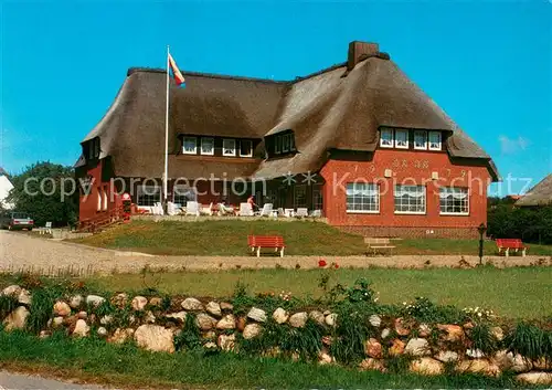 AK / Ansichtskarte Steenodde Restaurant Cafe Hotel Steenodde Aussenansicht Steenodde