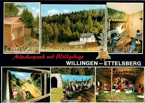 AK / Ansichtskarte Willingen_Sauerland Maerchenpark und Wildgehege am Ettelsberg Willingen_Sauerland
