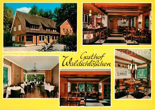 AK / Ansichtskarte Laer_Steinfurt Gasthof Waldschloesschen Restaurant Laer_Steinfurt