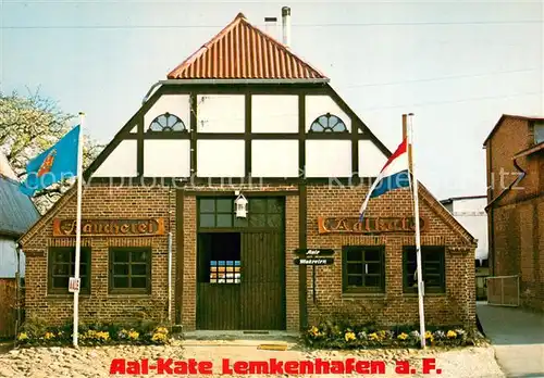 AK / Ansichtskarte Westfehmarn Aal Kate Lemkenhafen Raeucherei Westfehmarn