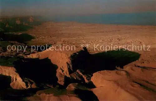AK / Ansichtskarte Masada_Israel Fliegeraufnahme 