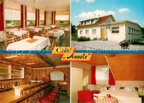 AK / Ansichtskarte Dietingen_Dietingen Cafe Restaurant Annele Fremdenzimmer Dietingen Dietingen