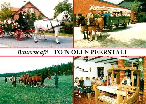 AK / Ansichtskarte Lueder Bauerncafe To n ollin Peerstall Lueder