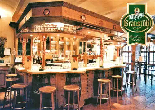 AK / Ansichtskarte Darmstadt Braustuebl der Darmstaedter Privatbrauerei Bar Darmstadt