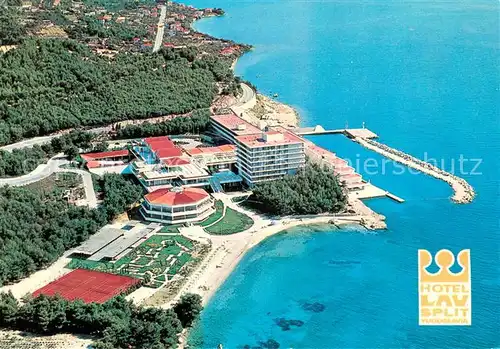 AK / Ansichtskarte Split_Spalato Hotel LAV an der Kueste Split_Spalato