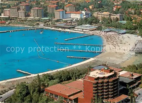AK / Ansichtskarte Portoroz_Portorose_Piran_Istrien_Slovenia Hotels an der Kueste Strand 