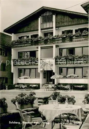 AK / Ansichtskarte Sulzberg_Vorarlberg Gasthof Adler Sulzberg Vorarlberg