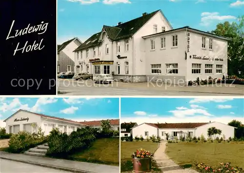 AK / Ansichtskarte Harbarnsen Ludewig Hotel Park Harbarnsen