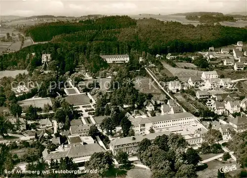 AK / Ansichtskarte Bad_Meinberg Moor und Kohlesaeure Heilbad Fliegeraufnahme Bad_Meinberg
