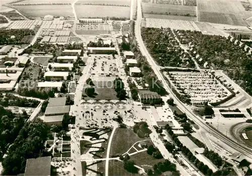 AK / Ansichtskarte Erfurt Internationale Gartenbauausstellung Fliegeraufnahme Erfurt