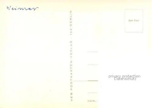 AK / Ansichtskarte Weimar__Thueringen Fliegeraufnahme 