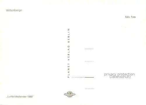 AK / Ansichtskarte Wittenberge_Prignitz Fliegeraufnahme Wittenberge Prignitz