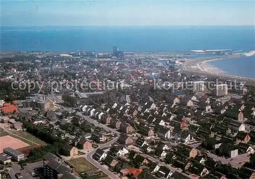 AK / Ansichtskarte Buesum_Nordseebad Fliegeraufnahme Buesum_Nordseebad