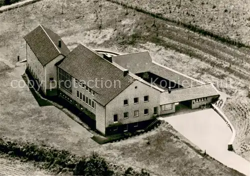 AK / Ansichtskarte Hoexter_Weser Jugendherberge Fliegeraufnahme Hoexter Weser