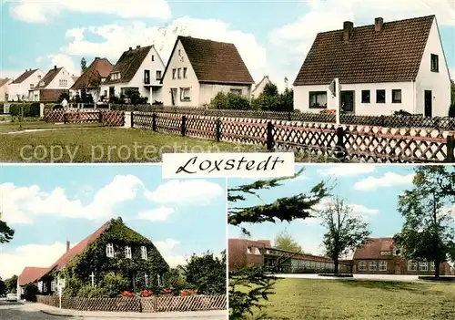 AK / Ansichtskarte Loxstedt Teilansichten Schule Loxstedt