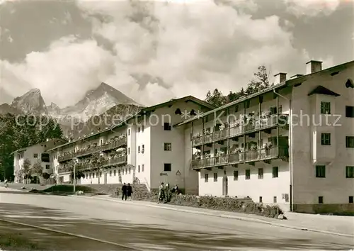 AK / Ansichtskarte Berchtesgaden Koenigseer Strasse mit Watzmann Berchtesgaden