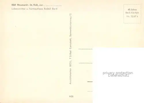 AK / Ansichtskarte Neumarkt St_Veit Teilansichten  Neumarkt St_Veit