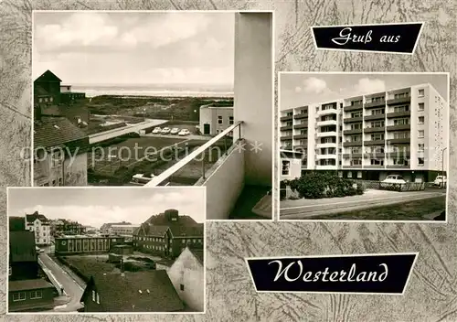 AK / Ansichtskarte Westerland_Sylt Brandenburgische Strasse Haus Quisisana Westerland_Sylt
