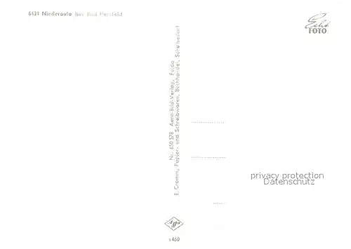 AK / Ansichtskarte Niederaula Panorama Niederaula