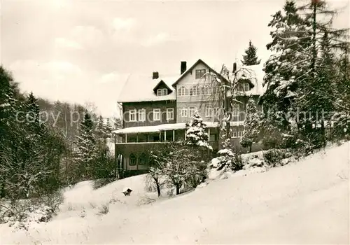 AK / Ansichtskarte Hohegeiss_Harz Waldhotel Dicke Tannen Hohegeiss Harz