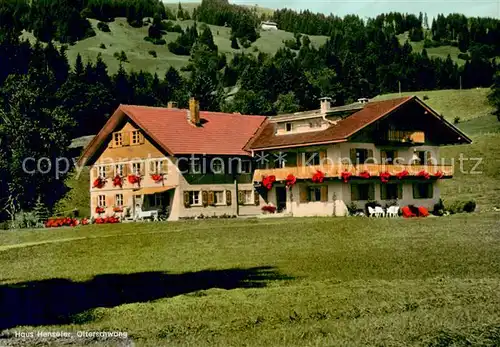 AK / Ansichtskarte Ofterschwang Haus Henseler Ofterschwang