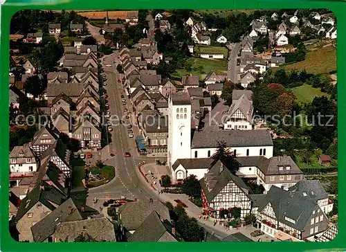 AK / Ansichtskarte Fredeburg_Schmallenberg Fliegeraufnahme Fredeburg_Schmallenberg