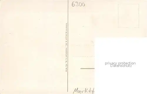 AK / Ansichtskarte Giessen__Lahn Altes Schloss Markttag 