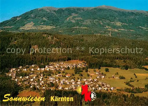 AK / Ansichtskarte Kaernten_Region Fliegeraufnahme Sonnwiesen 