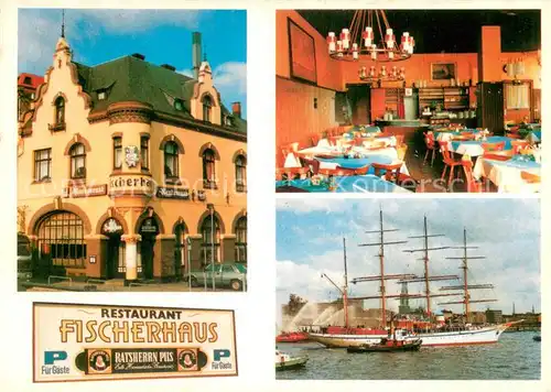 AK / Ansichtskarte St_Pauli Restaurant Fischerhaus St_Pauli
