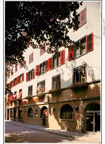 AK / Ansichtskarte Chur_GR Hotel Drei Koenige Aussenansicht Chur_GR