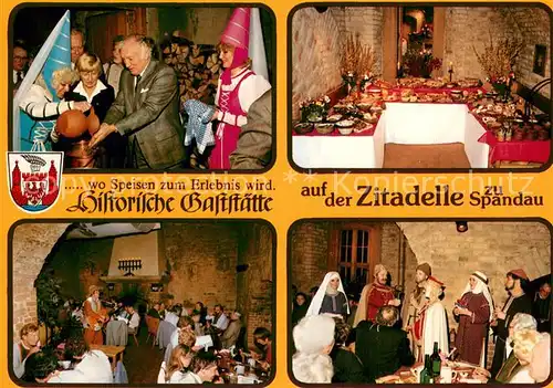 AK / Ansichtskarte Spandau Zitadelle zu Spandau Gaststaette Spandau