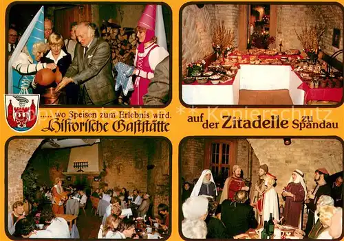 AK / Ansichtskarte Spandau Zitadelle zu Spandau Gaststaette Spandau