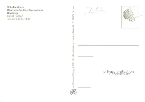 AK / Ansichtskarte Rosdorf_Holstein Schullandheim Rosdorf_Holstein