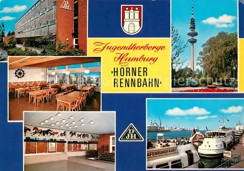 AK / Ansichtskarte Hamburg Jugendherberge Horner Rennbahn Hamburg