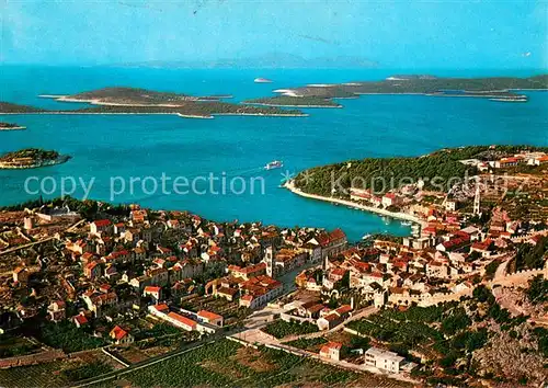 AK / Ansichtskarte Hvar_Croatia Fliegeraufnahme Panorama 