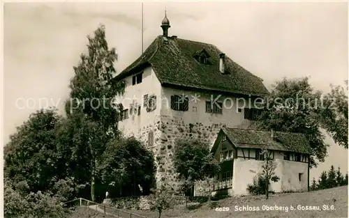 AK / Ansichtskarte Gossau_SG Schloss Oberberg Gossau_SG