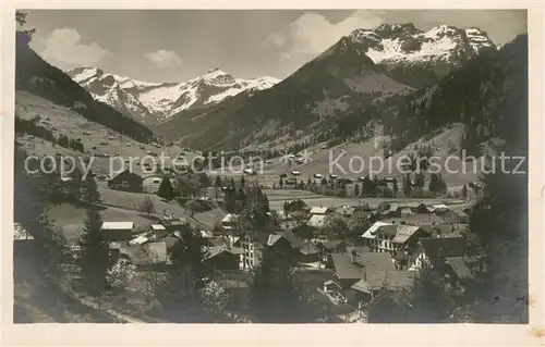 AK / Ansichtskarte Gstaad_BE mit Oldenhorn 