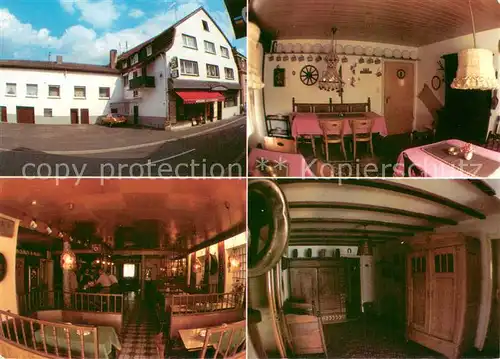 AK / Ansichtskarte Fronhausen_Lahn Hotel Metzgerei Gastwirtschaft Euler Fronhausen_Lahn