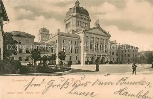 AK / Ansichtskarte Bern_BE Bundespalast Bern_BE