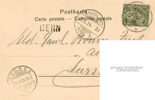 AK / Ansichtskarte Bern_BE Bundespalast Bern_BE