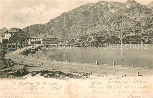 AK / Ansichtskarte St_Gotthard Hospiz St_Gotthard