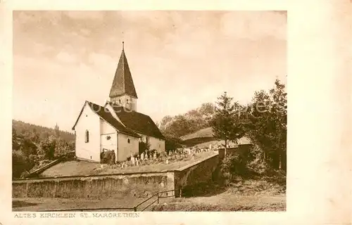 AK / Ansichtskarte St_Margarethen_SG Altes Kirchlein St_Margarethen_SG