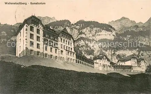 AK / Ansichtskarte Wallenstadtberg Sanatorium 