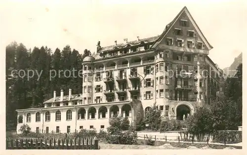 AK / Ansichtskarte Sils_Maria_Graubuenden Hotel Barbian Sils_Maria_Graubuenden