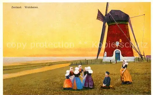 AK / Ansichtskarte Zeeland_Niederlande Walcheren Molen Zeeland_Niederlande