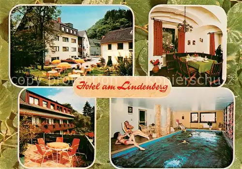 AK / Ansichtskarte Wirsberg Hotel am Lindenberg Restaurant Garten Hallenbad Wirsberg