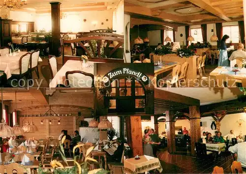 AK / Ansichtskarte Karpfham Zum Pfandl Restaurant Karpfham