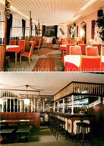 AK / Ansichtskarte Bernau_Chiemsee Hotel Pension Alpenhof Restaurant Bar Bernau Chiemsee